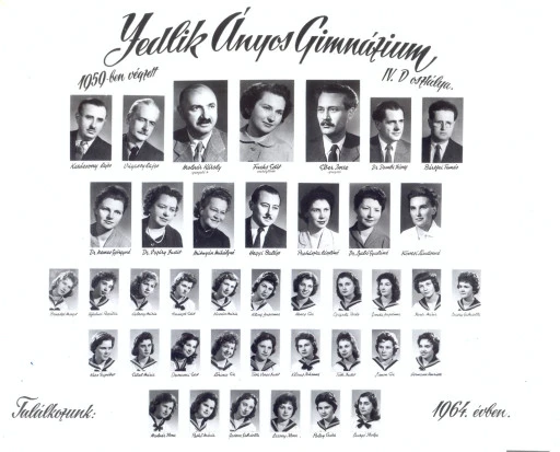 1959. évben ballagott D osztály