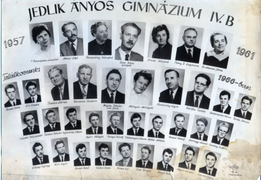 1961. évben ballagott B osztály