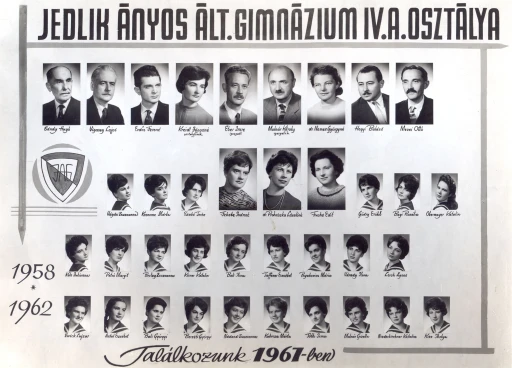 1962. évben ballagott A osztály