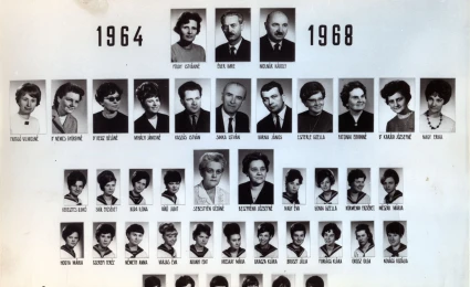 1968. évben ballagott F osztály