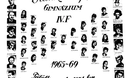 1969. évben ballagott F osztály