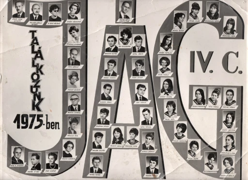 1970. évben ballagott C osztály