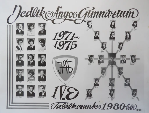 1975. évben ballagott E osztály