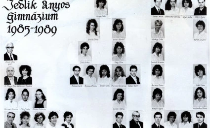 1989. évben ballagott C osztály