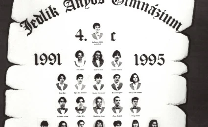 1995. évben ballagott C osztály