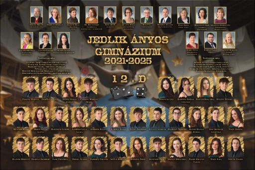 2025. évben ballagott D osztály